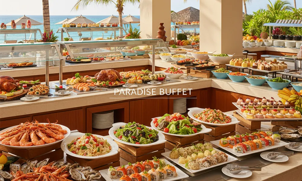 buffet de formule all inclusive